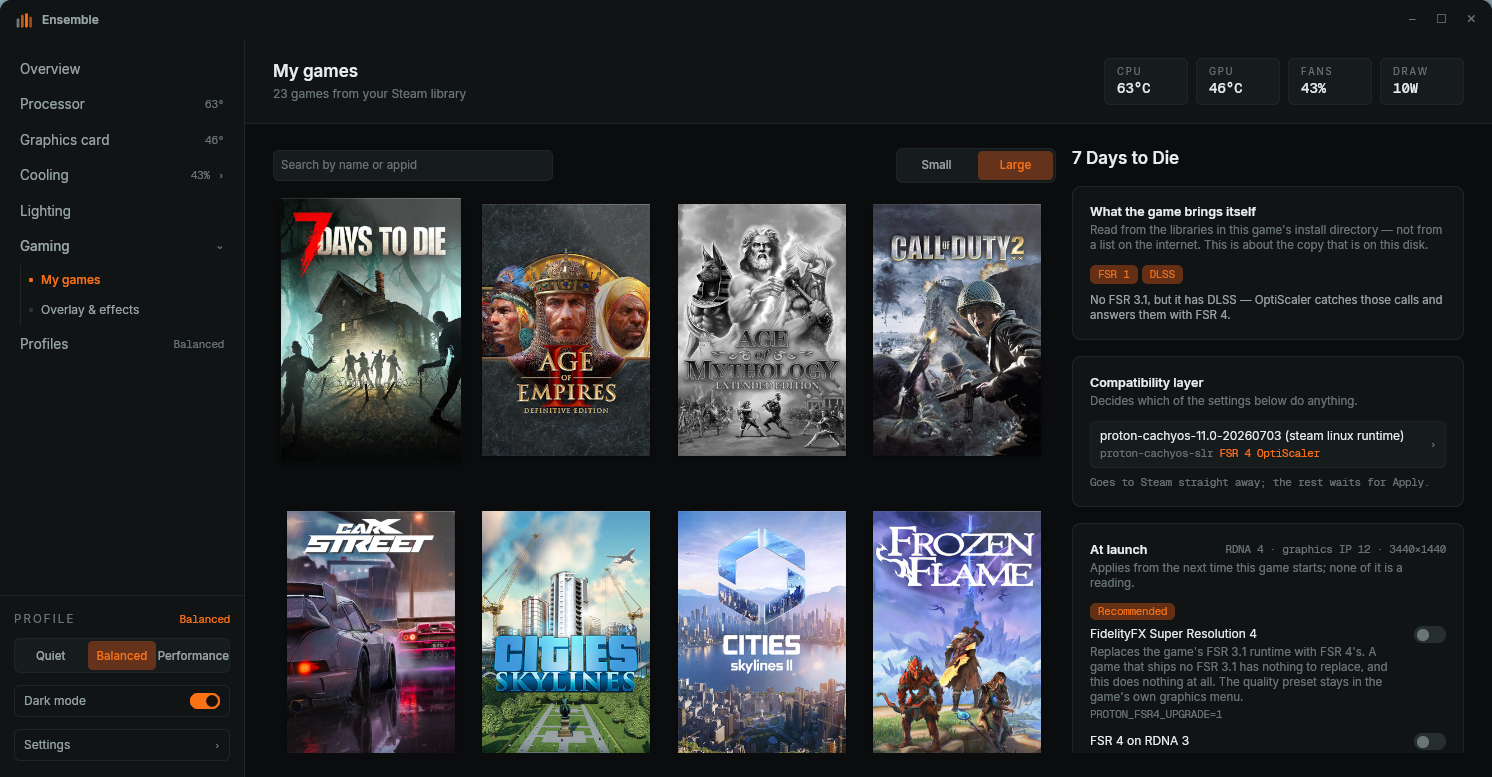 Launch options without the copy-paste